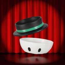 Load image into Gallery viewer, Top Hat Cat Bowl Set