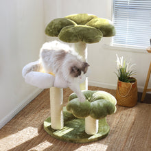 Load image into Gallery viewer, Four Leaf Clover Cat Tree