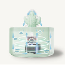 Load image into Gallery viewer, Cactus Style Cat Water Fountain