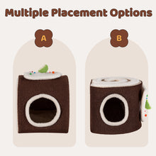 Load image into Gallery viewer, Choco Swiss Roll Cat Cave
