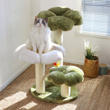 Load image into Gallery viewer, Four Leaf Clover Cat Tree