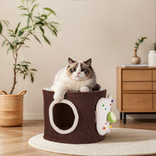 Load image into Gallery viewer, Choco Swiss Roll Cat Cave