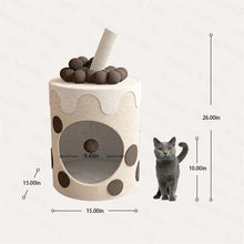 Load image into Gallery viewer, Boba Tea Cup Cat Tree