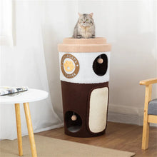 Load image into Gallery viewer, Coffee Cup Cat Tree