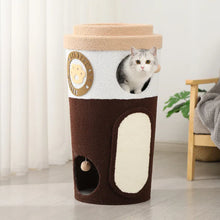 Load image into Gallery viewer, Coffee Cup Cat Tree