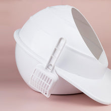 Load image into Gallery viewer, Semi-Enclosed Cat Litter Box