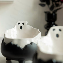 Load image into Gallery viewer, Spooky Cat Bowl details