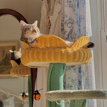 Load image into Gallery viewer, Yellow Tulip Cat Tree