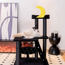 Load image into Gallery viewer, nightfall cat tree front view