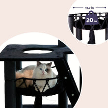 Load image into Gallery viewer, Nightfall Cat Tree, 15.7-inch diameter, suitable for cats up to 20 lbs.