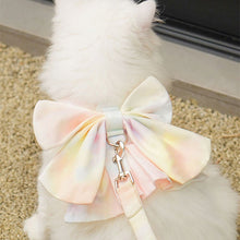 Load image into Gallery viewer, Bow Tie Pet Vest and Harness