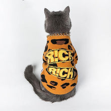 Load image into Gallery viewer, Hip-hop Leopard Print Pet Sweater - San Frenchie
