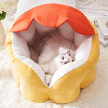 Load image into Gallery viewer, Bud Shaped Cat Bed House - San Frenchie
