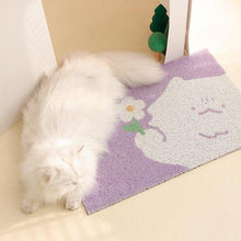 Load image into Gallery viewer, Floral Series Adorable Cat Litter Mat - San Frenchie