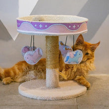 Load image into Gallery viewer, Carousel Cat Scratching Tree - San Frenchie