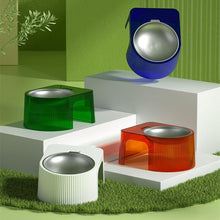 Load image into Gallery viewer, Geometry Transparent Pet Bowl - San Frenchie