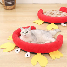 Load image into Gallery viewer, Crab Shaped Open Pet Sleeping Nest - San Frenchie