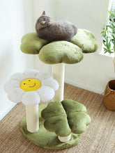 Load image into Gallery viewer, Four Leaf Clover and Flower Climbing Tree