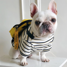 Load image into Gallery viewer, Tee Shirt w/ attached Backpack for Dogs - San Frenchie