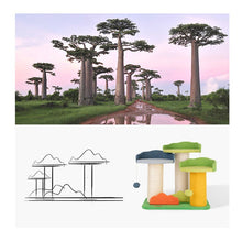 Load image into Gallery viewer, Baobab Styled Cat Climbing Frame