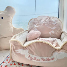 Load image into Gallery viewer, Pinky Princess Style Pet Bed With Pillows - San Frenchie