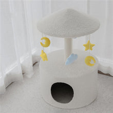 Load image into Gallery viewer, Rotating Carousel Cat Climbing Tree Nest