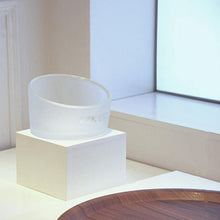 Load image into Gallery viewer, Bevel Large Glass Pet Bowl - San Frenchie