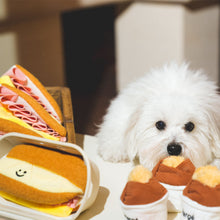 Load image into Gallery viewer, Sandwich Shaped Pet Vocal Toy