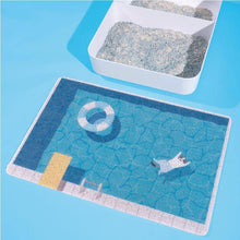 Load image into Gallery viewer, Summer Pool Cat Litter Mat - San Frenchie