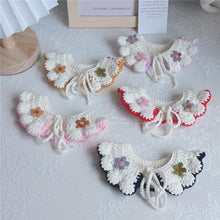 Load image into Gallery viewer, Hand-Knitted Flower Pet Collar - San Frenchie