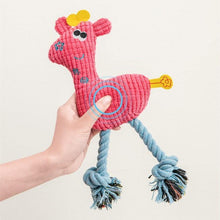 Load image into Gallery viewer, Giraffe Design Pet Toy with Sound Generator - San Frenchie