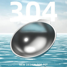 Load image into Gallery viewer, 304 Stainless Steel Transparent Pet Double Bowl - San Frenchie