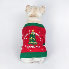 Load image into Gallery viewer, Christmas Tree Pet Sweater - San Frenchie