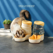 Load image into Gallery viewer, Automatic Replenishment Pet Bowl & Drinking Bottle Set - San Frenchie