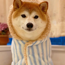 Load image into Gallery viewer, Handmade Bear Head Night Robe Styled Cape - San Frenchie