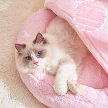 Load image into Gallery viewer, Cozy Angel Pet Sleeping Bag - San Frenchie