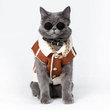 Load image into Gallery viewer, Helmet Image Pet Suede Vest - San Frenchie