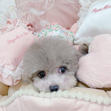 Load image into Gallery viewer, Pinky Princess Style Pet Bed With Pillows - San Frenchie