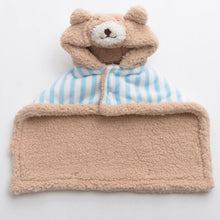 Load image into Gallery viewer, Handmade Bear Head Night Robe Styled Cape - San Frenchie