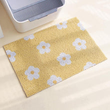 Load image into Gallery viewer, Floral Series Adorable Cat Litter Mat - San Frenchie