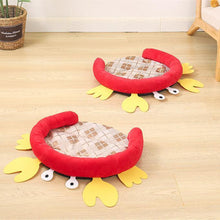 Load image into Gallery viewer, Crab Shaped Open Pet Sleeping Nest - San Frenchie