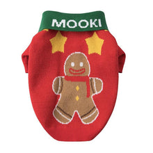 Load image into Gallery viewer, Gingerbread Man Pet Sweater - San Frenchie