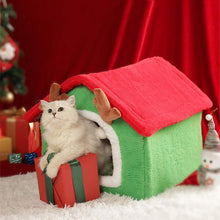 Load image into Gallery viewer, Adorable Christmas Themed Pet House - San Frenchie