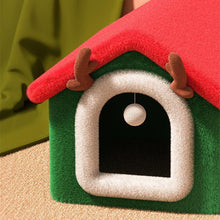 Load image into Gallery viewer, Adorable Christmas Themed Pet House - San Frenchie