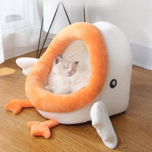 Load image into Gallery viewer, Cartoon Duck Carrot Cat House - San Frenchie