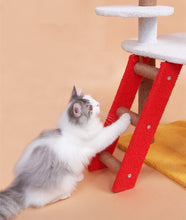 Load image into Gallery viewer, Red Airplane Cat Climbing Frame