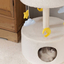 Load image into Gallery viewer, Rotating Carousel Cat Climbing Tree Nest