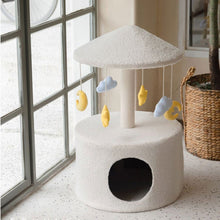 Load image into Gallery viewer, Rotating Carousel Cat Climbing Tree Nest