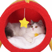 Load image into Gallery viewer, Red Airplane Cat Climbing Frame