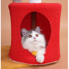 Load image into Gallery viewer, Red Airplane Cat Climbing Frame